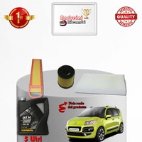 Wartungsset 3 Filter Und ÖL Citroen C3 Picasso 1.6 VTI 88KW 120PS Ab 2009