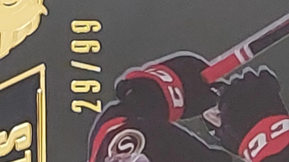 2021-22 UD Credentials Jacob Bernard-Docker Ticket Access Acetate Auto #DTA-JB  - Image 3 of 3