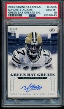 2014 Panini National Treasures #LLSDA Davante Adams  RC Auto /99 PSA 10  (POP 1)