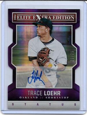 TRACE LOEHR 2014 Panini Elite Extra Edition Rc Auto Die-cut