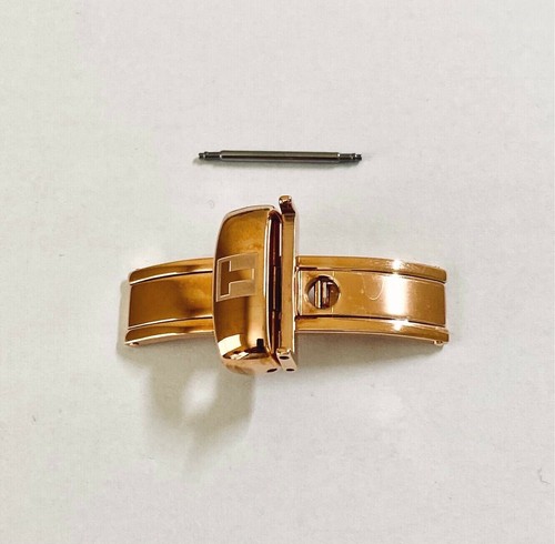 Original Tissot LE LOCLE T006407A / T006428A ROSE-GOLD 18mm Watch Buckle Clasp - Picture 2 of 3
