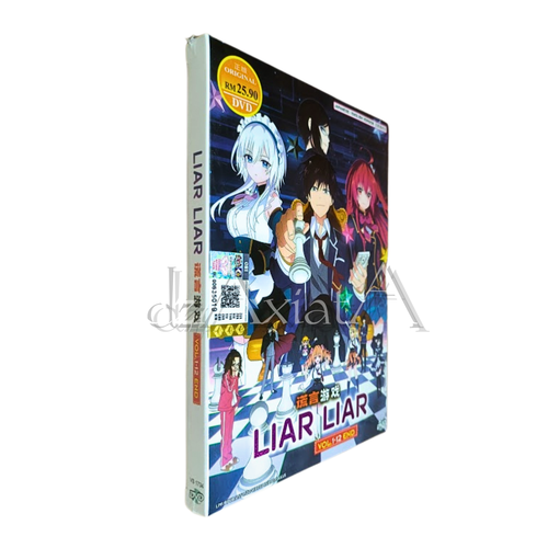 DVD Anime Liar Liar 谎言游戏 Complete TV Series (1-12 End) English Dub, All Region - Picture 4 of 14
