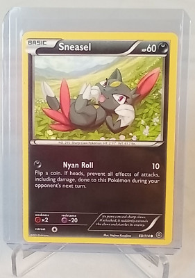 Sneasel Hp 60 #60 Pokémon Card 2016 | eBay