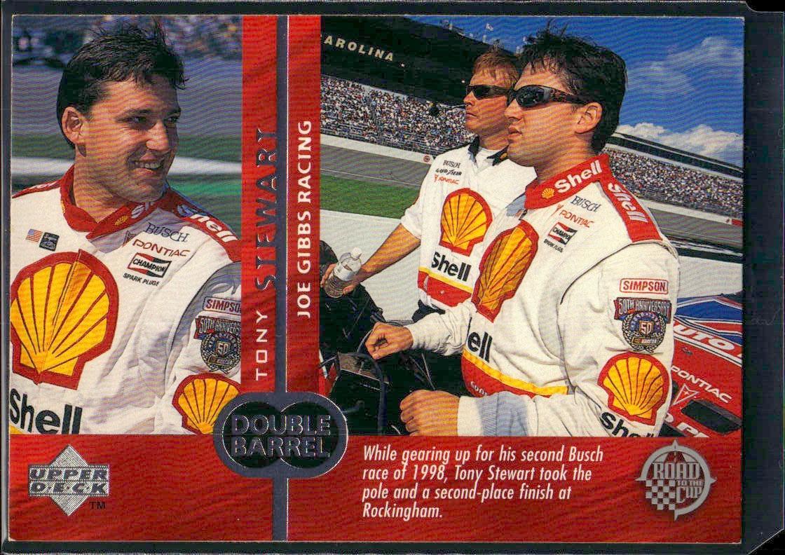 1998 Upper Deck Road to the Cup Tony Stewart Rookie #115