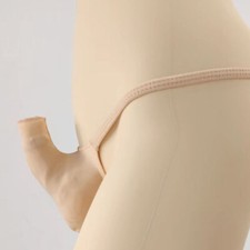 K496 B Mens Rocket Thong Open Sleeve Bulge Pouch Low Rise Upward Forward