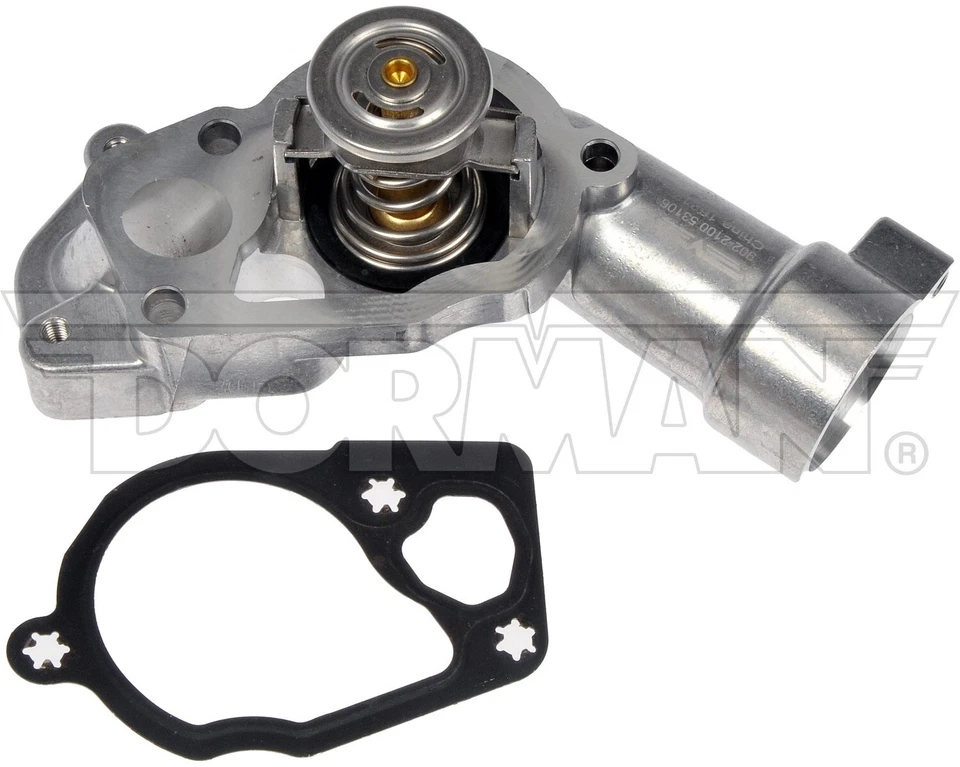 Carcasa de termostato de refrigerante Dorman para Buick LaCrosse 2005-2008 3,6 L V6  Foto 2 de 2
