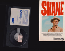 Shane Betamax Beta Betacord Video Cassette Tape Small Box