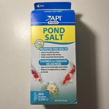 API POND SALT Pond Water Salt 4.4 Pound Container (156C)