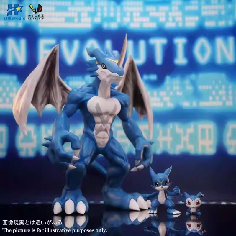 HX Studio Digimon V-mon XV-mon Resin Figure GK Statue Preorder