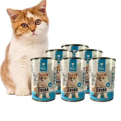 20x415g Katzenfutter Nassfutter alle Rasse Fisch Stcke in Soe Vitamine  400g 5905090949077 | eBay.de