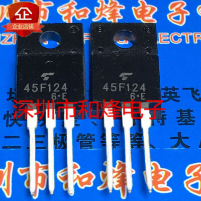 10PCS 45F124 GT45F124 TO-220F #E6*