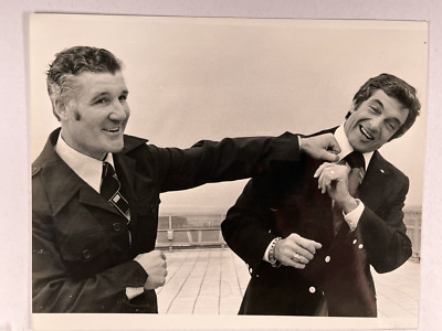 Frankie Vaughan Johnny Walker Photo Original Black And White Promotion 1977