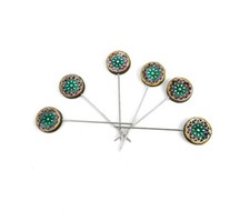 Cost Plus World Market Decorative Skewers Hors D'oeuvre Round Cocktail Picks Set
