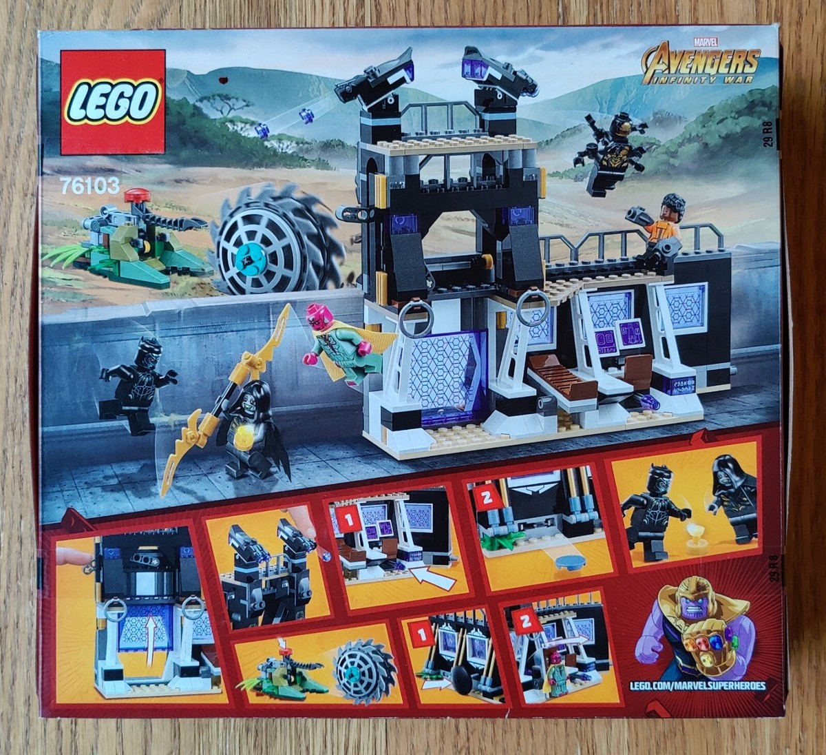 LEGO Marvel Super Heroes Corvus Glaive Thresher Attack 76103, NEW