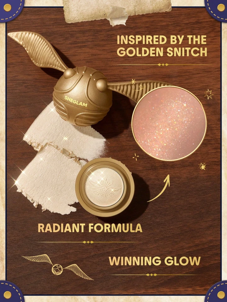 HARRY POTTER Sheglam QUIDDITCH GOLDEN SNITCH HIGHLIGHTER - Image 2 of 4