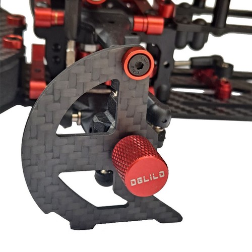4pcs/set Carbon Fiber Wheel Balance Adjusting Tool Part for RC Car - Picture 3 of 5