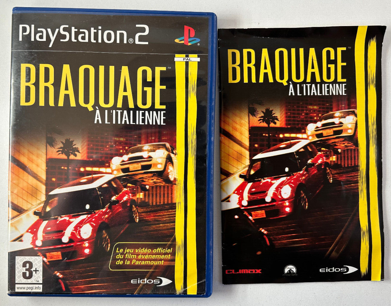 Braquage à L'Italienne PS2