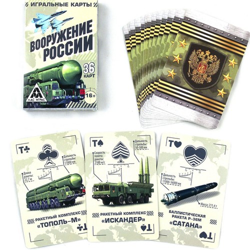Russian Souvenirs Army Playing Cards - Military Spotter Playing Cards - Picture 11 of 11