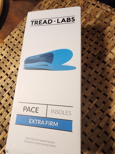 New Tread Labs Stride Insoles PACE HIGH PR-7H men 7-7.5 women 8-8.5 EXTRA FIRM