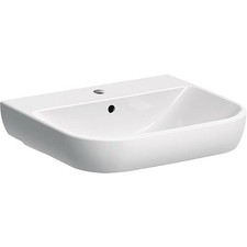 Geberit Waschtisch Smyle Weiß 550x165x480mm