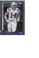 2025 Topps Chrome Alec Pierce Indianapolis Colts Football Card #125