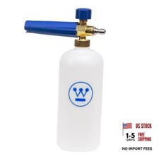 Westinghouse Foam Cannon for Pressure Washers - 3600 Max PSI, 1/4” Connector -