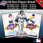 DYLAN CREWS 2025 Topps Chrome Update Player Break 26 Box 3 Case 1657