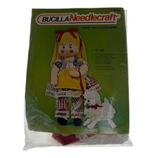 Bucilla Needlecraft 2852 Mary Had Little Lamb Kit 18" Doll Craft Fabric Vintage