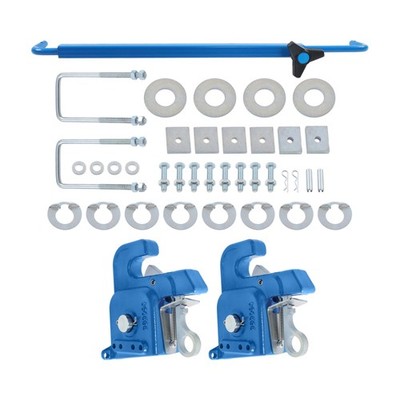 Easy Change Quick Hitch for Category 2 Tractors and Implements w/Stabilizer Bar