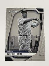 2025 Panini Prizm Baseball #133 - Hank Greenberg - Detroit Tigers