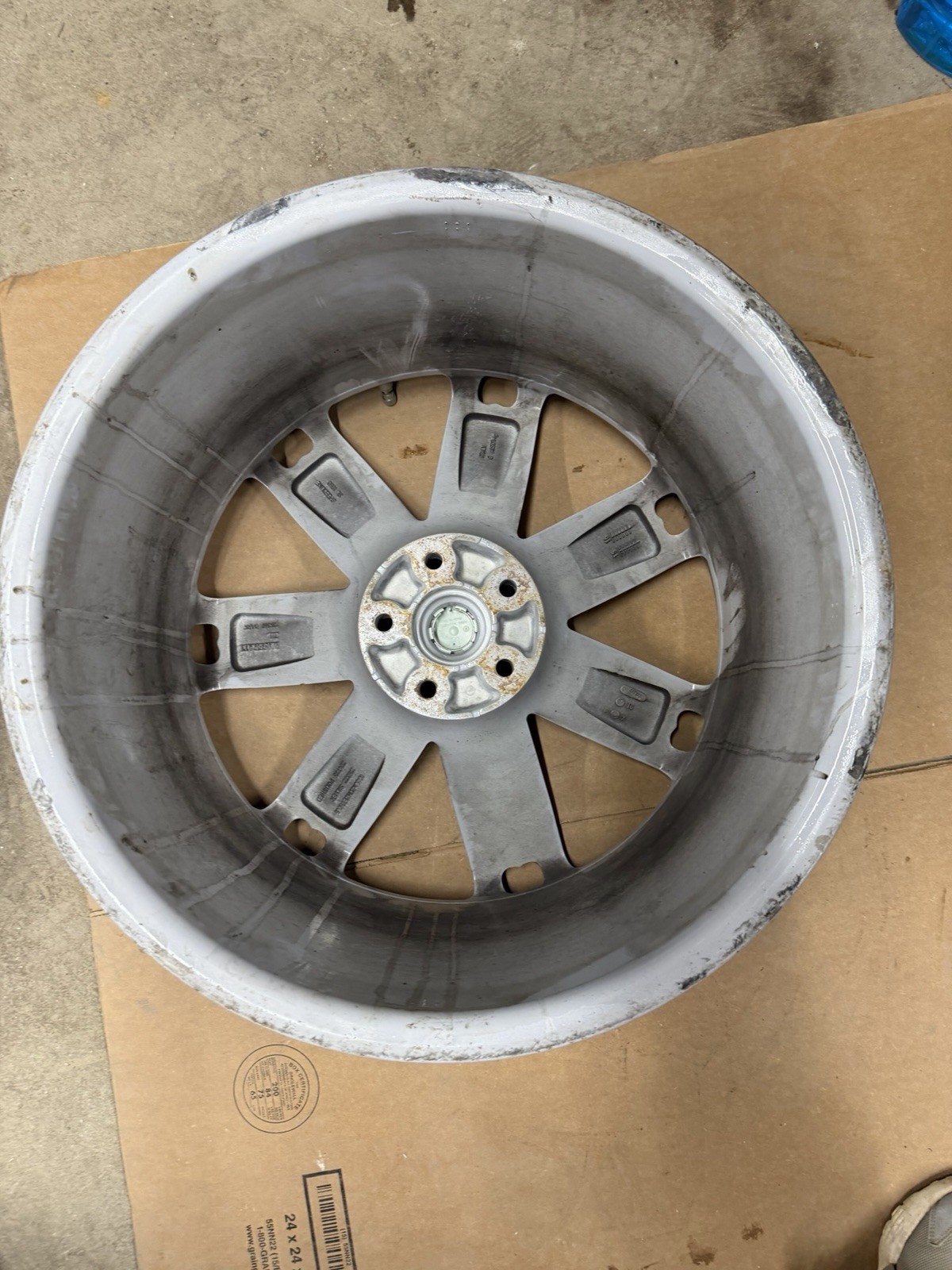 2004-2013 Maserati Quattroporte GTS Wheel Rim 20" x 10.5 Rear 219322 OEM