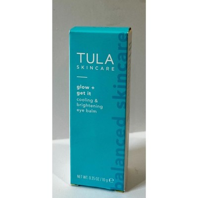 NEW TULA Glow + Get It Cooling & Brightening Eye Balm (0.35 oz / 10 g)