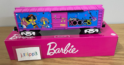 Lionel 2528460 Barbie 65th Anniversary 1980's Girl Box Car O Gauge Train Mattel