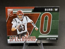 2024 Panini Donruss Elite Joe Burrow Green Spellbound 