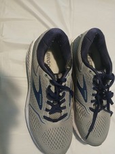 Brooks Beast Gray Navy Cushioned Breathable Running Shoes Men  s