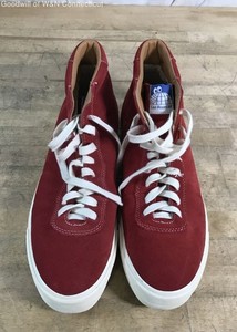 Last Resort AB VM001-Hi Red Suede High Top Skate Shoes Men's Size 13
