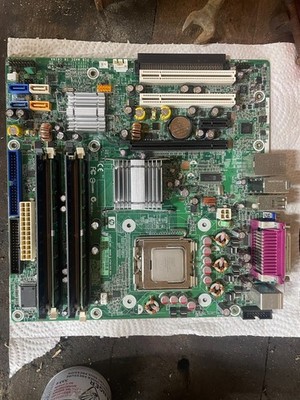  Desktop MOTHERBOARD 375376-001 380356-001 + P4. 651 SL96J 3.4GHZ CPU. With Ram