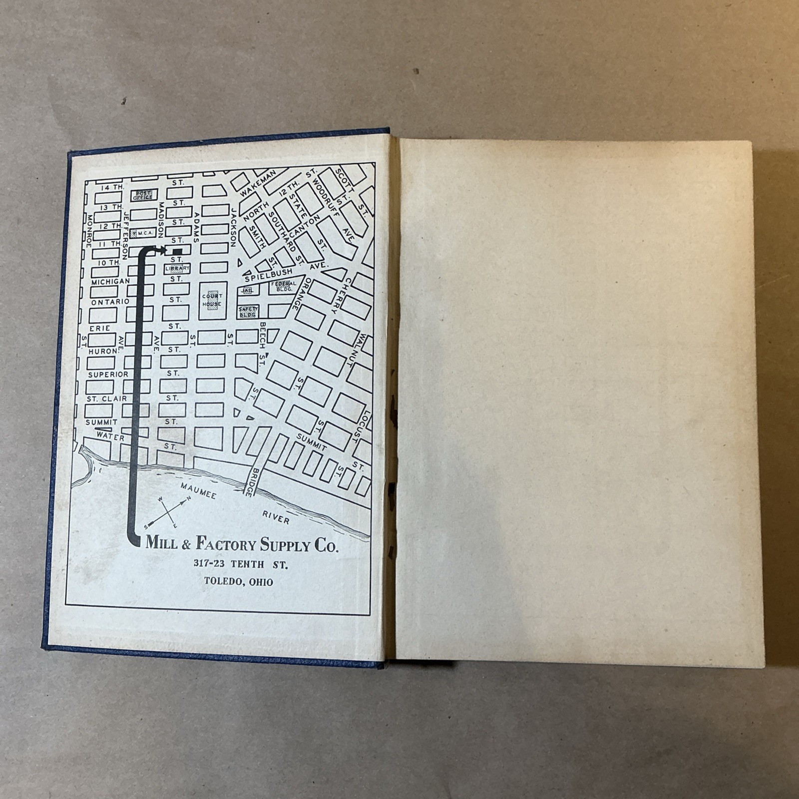 1946 Mill & Factory Supply Co. Industrial Supply Catalog Toledo Ohio INV-AA46