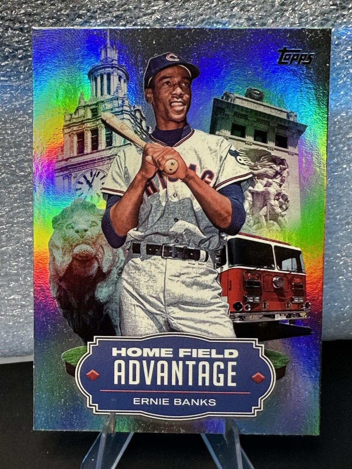 2023 Topps Update Series Ernie Banks Legendary Home Field Advantage #LHA-15 SP