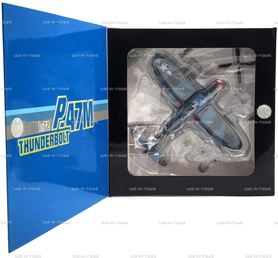 Dragon Wings Warbirds 1:72 P-47M Thunderbolt Ole-Miss Lib 2007 Vehicle #50289 - Image 3 of 4