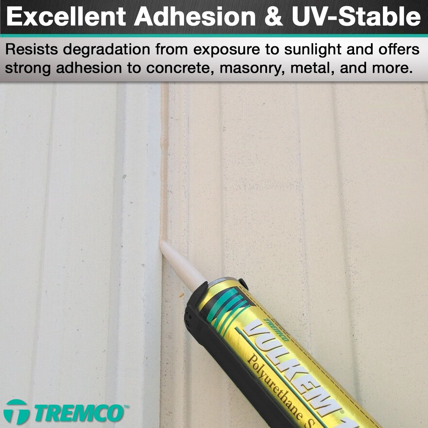 Construction Sealant Polyurethane Water Resistant Gray 10oz Cartridge 30 pcs