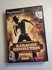 CMT Presents: Karaoke Revolution- Country (Sony PlayStation 2) PS2