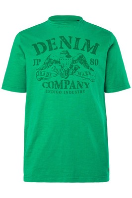 JP 1880 Herren große Größen T Shirt Halbarm Brustprint 844502