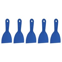 "5 StüCk Spachtel 4\\\" Breite Flexibel FüR Putty Knife, Farbschaber Blau"