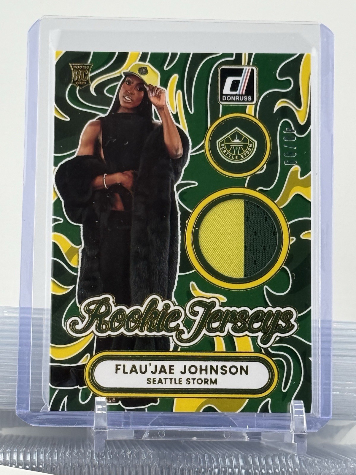 2026 Panini Wnba Donruss Flau'Jae Johnson Rookie Jerseys /99 RJ-FJ