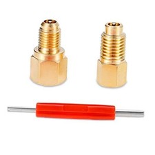 R12 R22 to R134a Adapters, R134A Refrigerant Tank/Vacuum Pump Port Connection