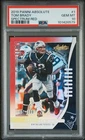 2019 Panini Absolute - Tom Brady #1 Spectrum Red /100 PSA 10 - Pop 2 - Patriots