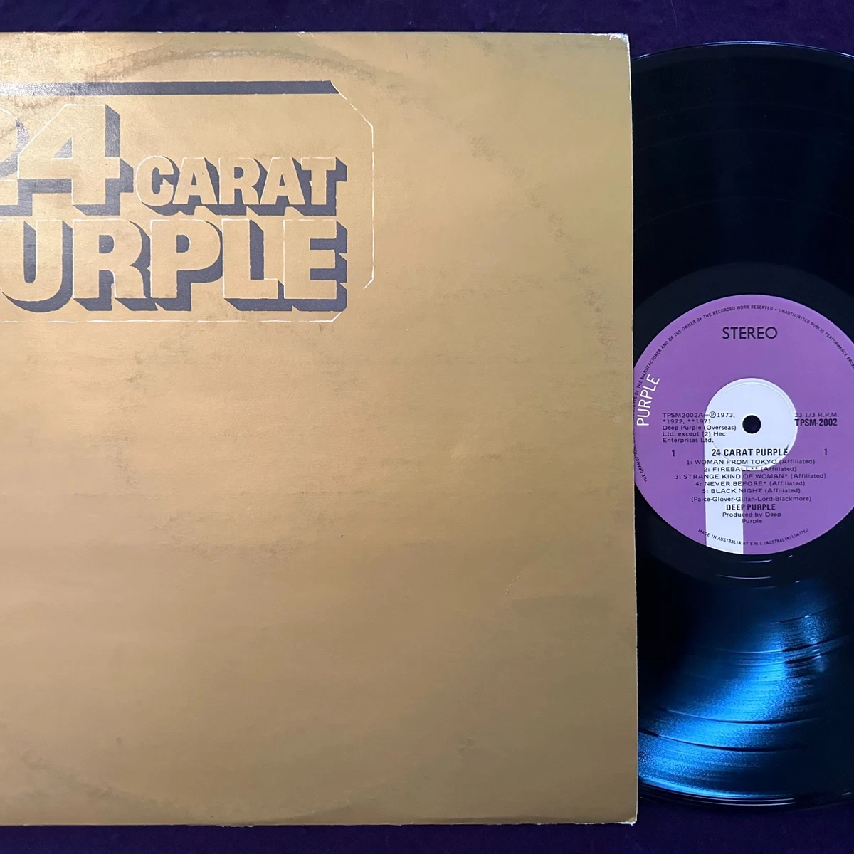 Deep Purple First Pressing Vinyl Records for sale | eBay