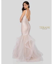 Terani Couture Women's Pink Evening Dress 1911P8640