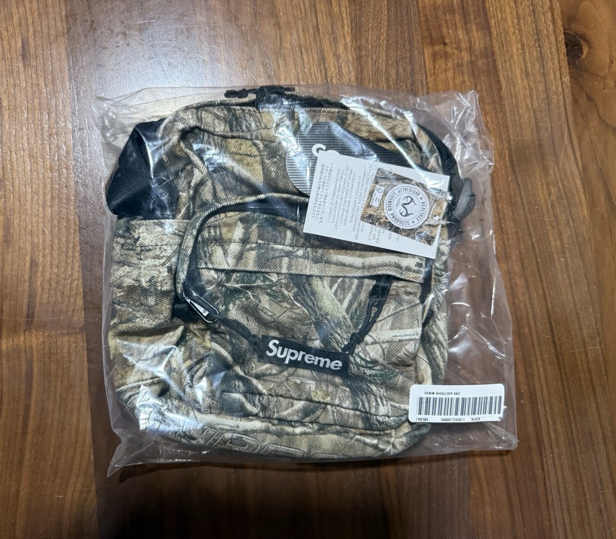 Supreme Denim Shoulder Bag Realtree AP Camo Water Resistant